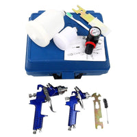 Thumbnail for Hvlp Paint Spray Gun Kit, Auto Gravity, Paint Nozzle,Spraying Primers Sealers - The Shopsite