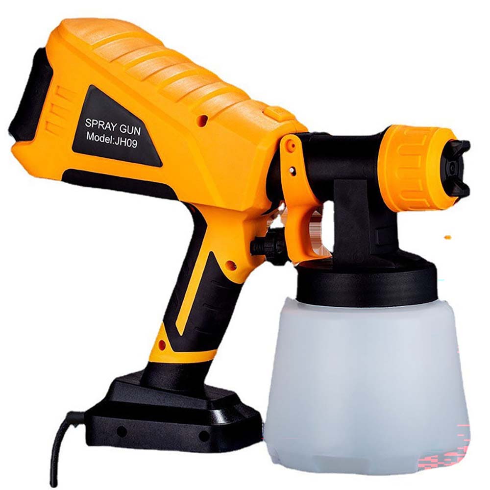 Paint sprayer with built-in cooling vents