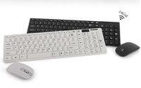 Thumbnail for 2.4Ghz Wireless Keyboard Mouse White - The Shopsite