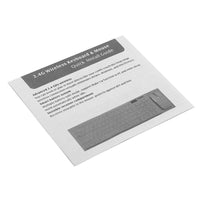 Thumbnail for 2.4Ghz Wireless Keyboard Mouse White - The Shopsite