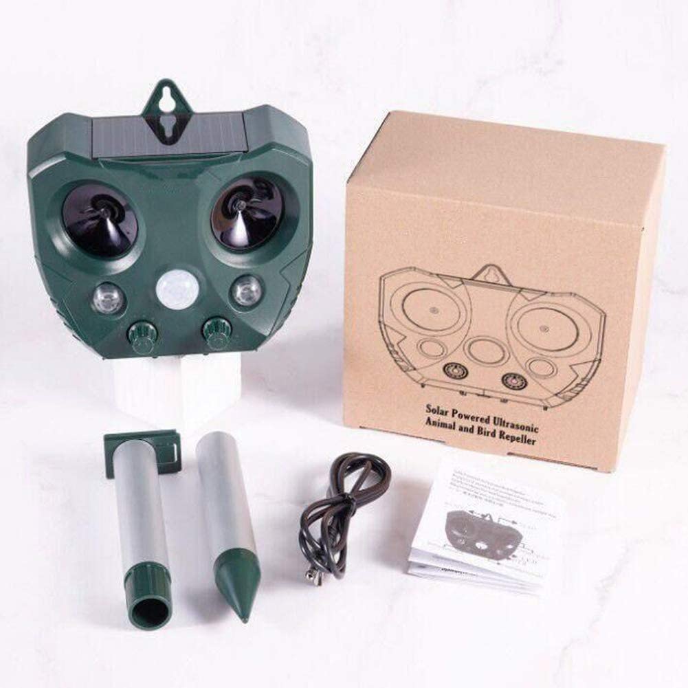 Animal repeller with adjustable sensor angle