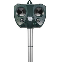Thumbnail for Solar powered ultrasonic animal repeller front view