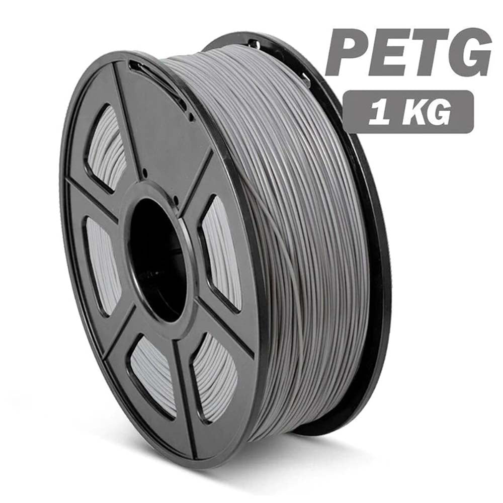 Grey 3D printer filament for FDM printers