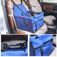 Thumbnail for Booster seat supporting small dog during car ride