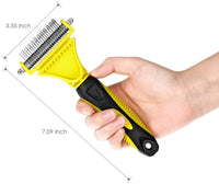 Thumbnail for Pet Dematting Tool, Professional Dual-Sided Teeth Dematting