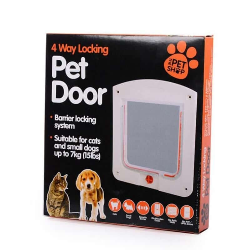Cat Door Cat Door 4 Way Locking - The Shopsite