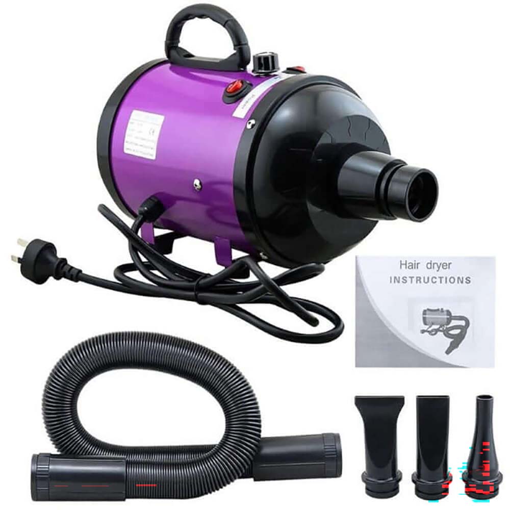 High velocity pet dryer with heat insulation