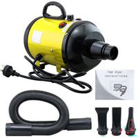 Thumbnail for Pet hair dryer ergonomic handle and safety features