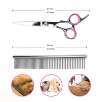 Thumbnail for Professional Pet Scissors For Dog Or Cat Grooming Scissors With Comb - The Shopsite