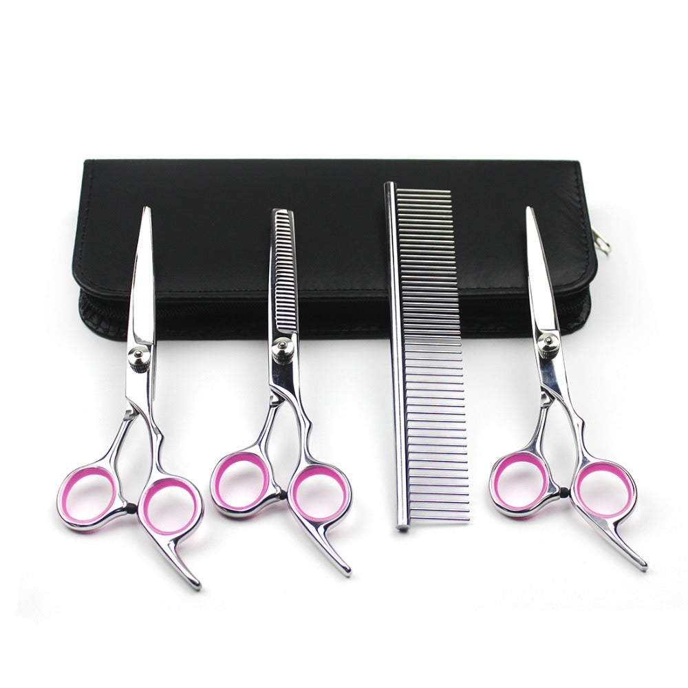 Professional Pet Scissors For Dog Or Cat Grooming Scissors With Comb - The Shopsite