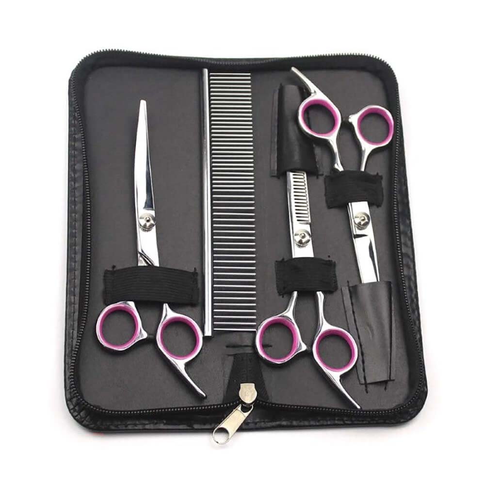 Grooming scissors with cloth accessory