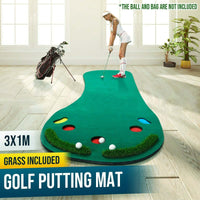 Thumbnail for 300cm Golf Putting Green Indoor Training Practice Mat - The Shopsite
