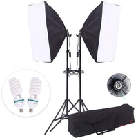 Thumbnail for Photography lighting kit with E27 bulb sockets