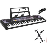 Thumbnail for Keyboard Piano with Microphone Music Stand and X Stand