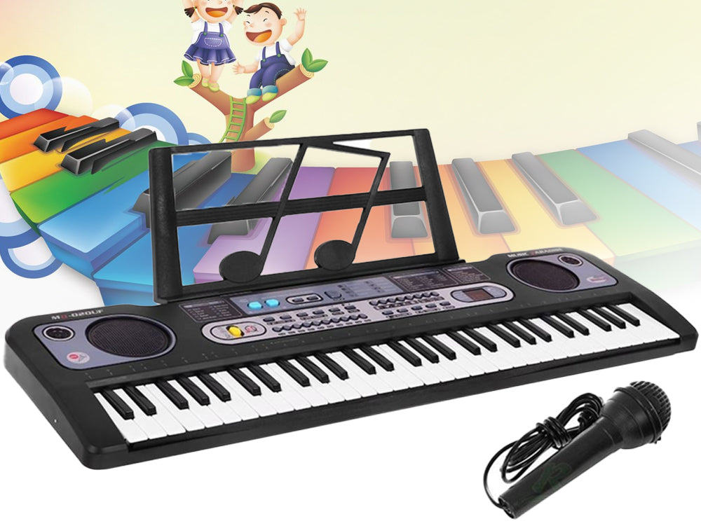 Electronic piano volume and tempo