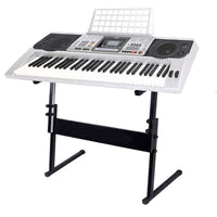 Thumbnail for 61 key electronic keyboard piano with black and white keys detail