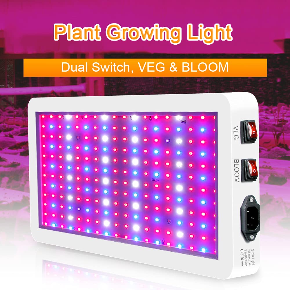 Grow light hanging installation with rope