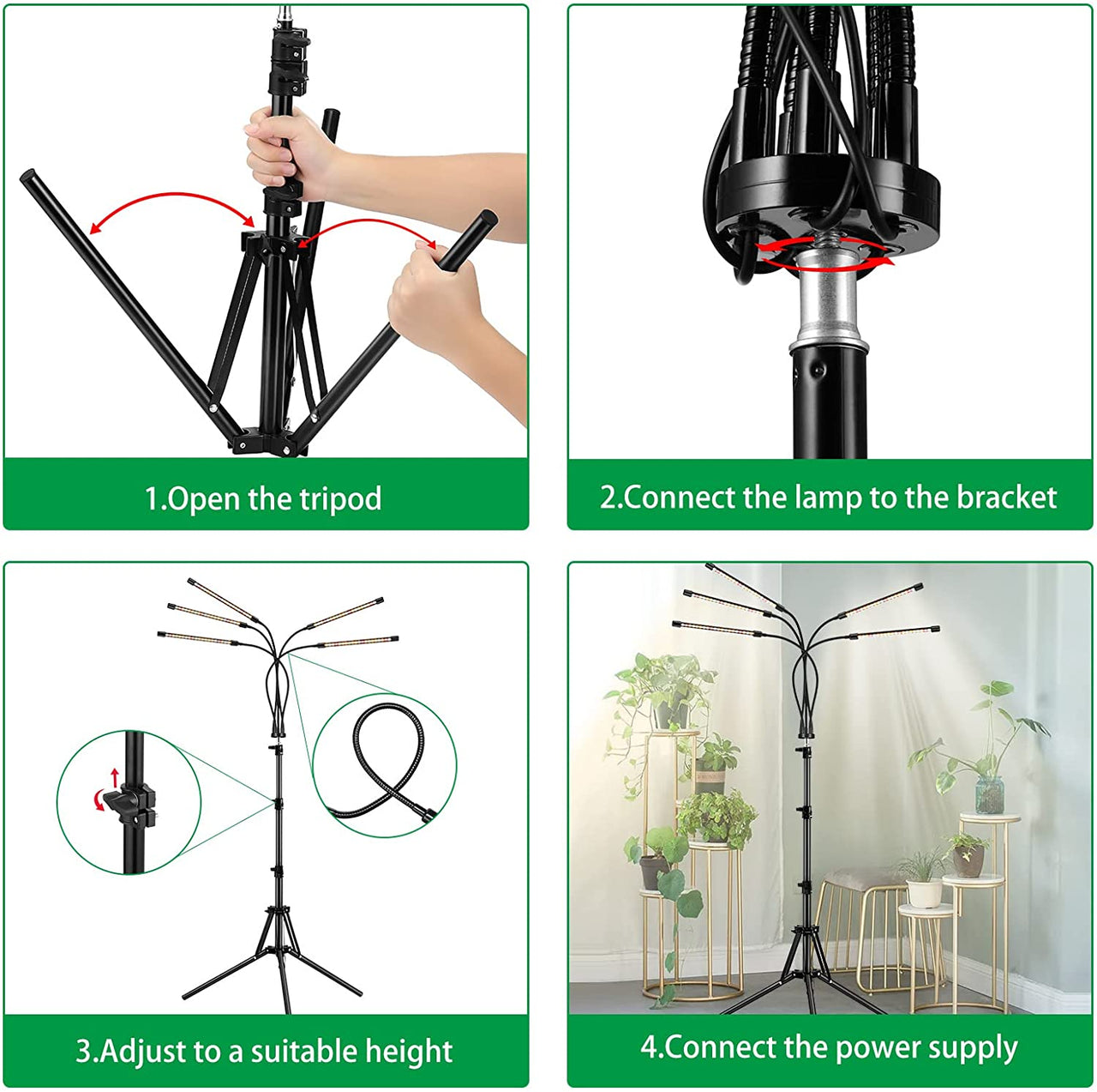 LED Grow Lights UV Indoor Plants