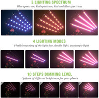 Thumbnail for Side view of indoor plant grow light with adjustable height