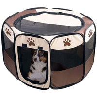Thumbnail for Pet Playpen Dog Playpen Foldable Pet Playpen Tent Cage Crate