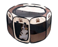 Thumbnail for Pet Playpen Dog Playpen Foldable Pet Playpen Tent Cage Crate