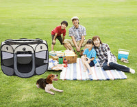 Thumbnail for Pet Playpen Dog Playpen Foldable Tent Cage Crate