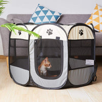 Thumbnail for Pet Playpen Dog Playpen Foldable Tent Cage Crate