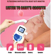 Thumbnail for Medical Fetal Doppler Fetal Ultrasound Baby Heartbeat Home Detector
