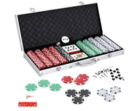 Thumbnail for Casino Style Poker Chip Set 500 PCS Kit