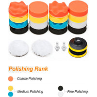 Thumbnail for Car Polishing Pads Polisher Cleaner Sponge Buffer Waxing