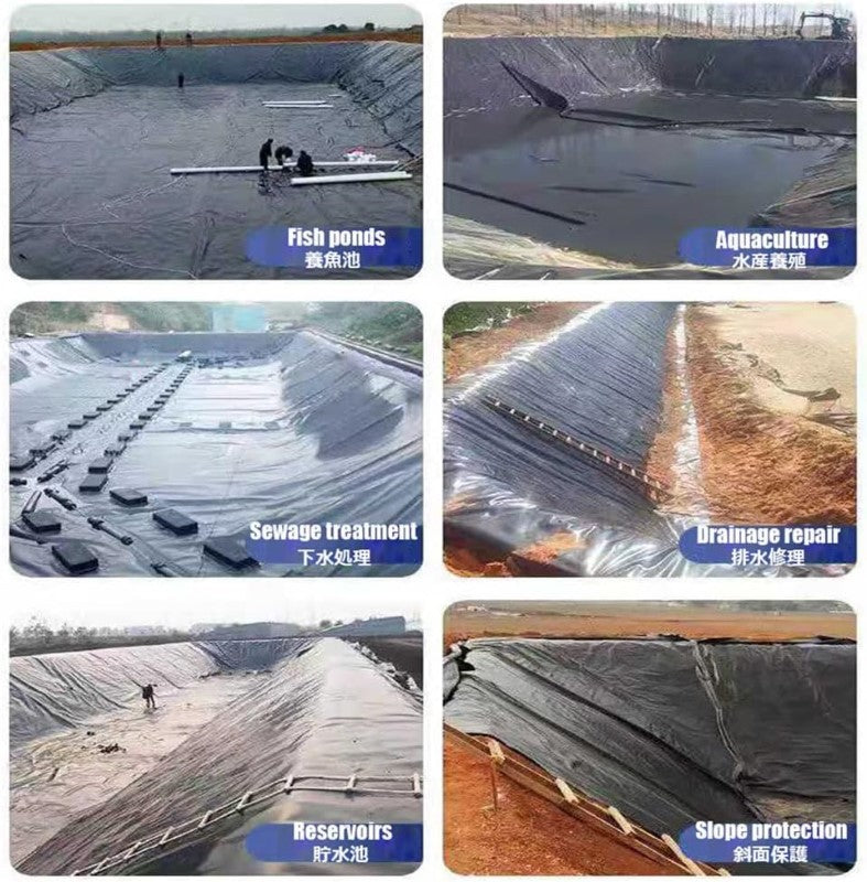 Pond Liner 4.6×6 m – 0.5 mm UV Resistant LDPE for Fish Ponds, Waterfalls & Garden Ponds