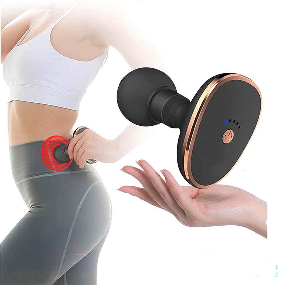 Massager with power button illuminated
