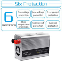 Thumbnail for 500W Dc 12V To Ac 220V Usb Car Power Inverter - The Shopsite