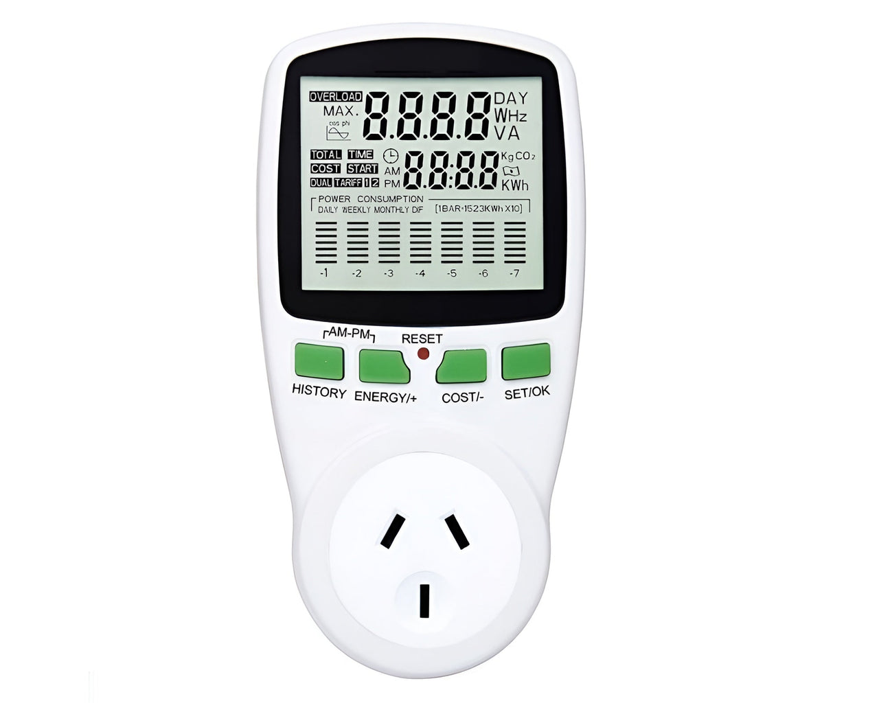 Mains Power Meter Monitor