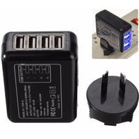 Thumbnail for USB charger with cable plugged in