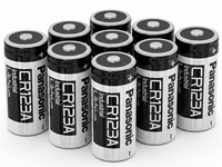Thumbnail for CR123A battery with expiry date visible