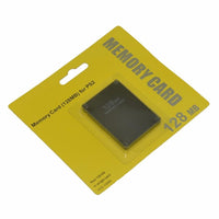 Thumbnail for Top view of PS2 memory card with clear branding