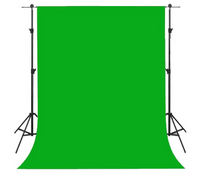 Thumbnail for Close-up of green screen polyester fabric