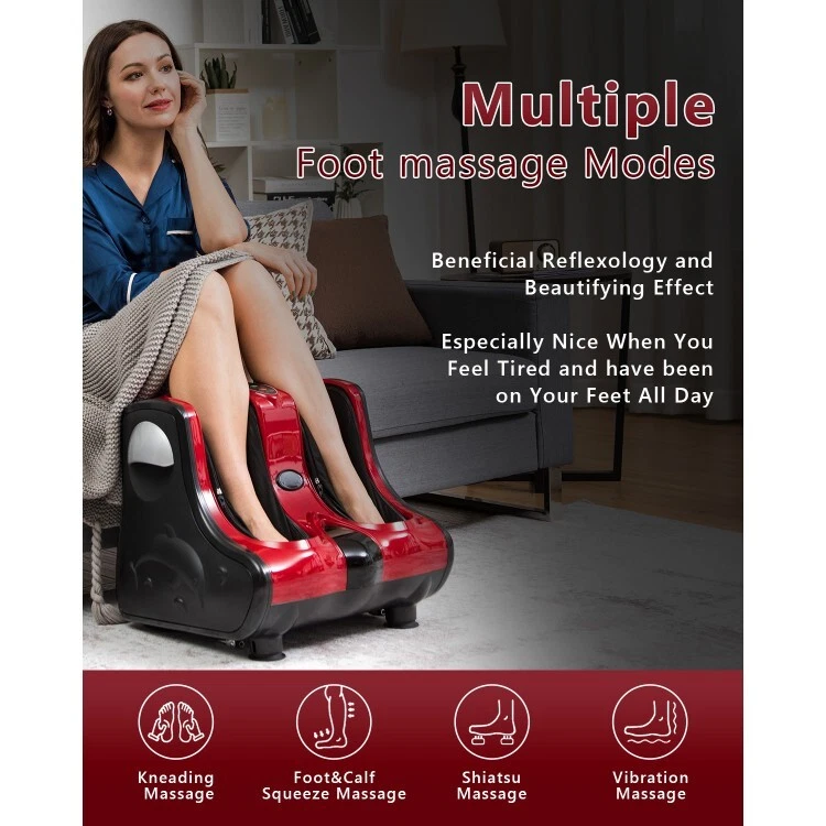 Foot massager with automatic shut-off