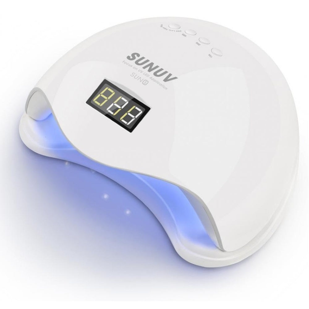 48W UV LED nail dryer front view in white