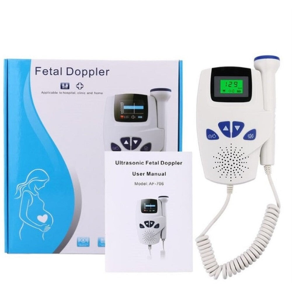 Compact fetal Doppler for home use
