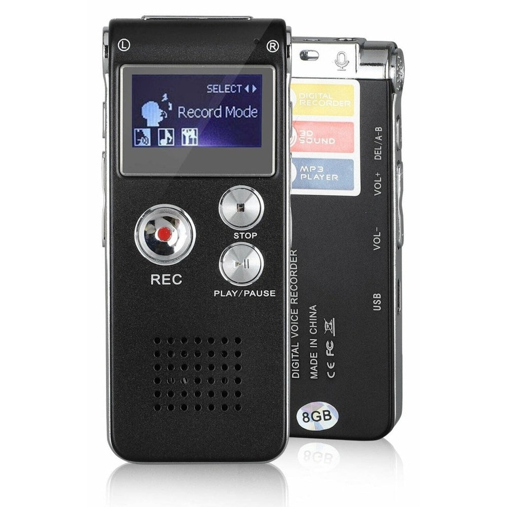 Recorder pen with rechargeable lithium battery