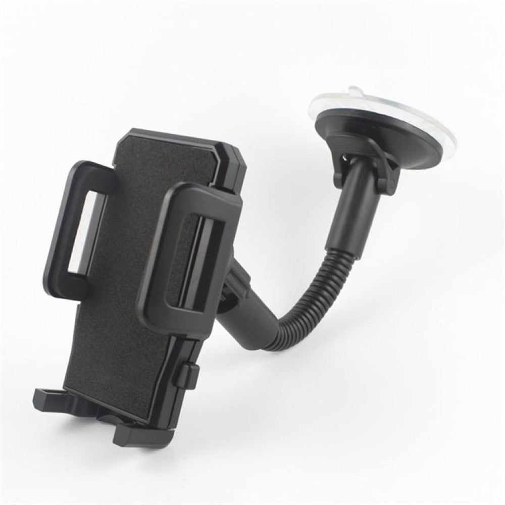 Phone holder with one-press release button