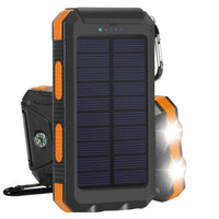 Thumbnail for 20000mAh solar power bank in bright orange