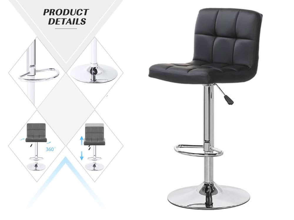 Rubber ring base to prevent floor scratching on stools