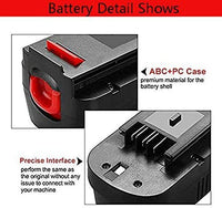 Thumbnail for Black & Decker FIRESTORM 18V A1718 HPB18 Replacement Battery