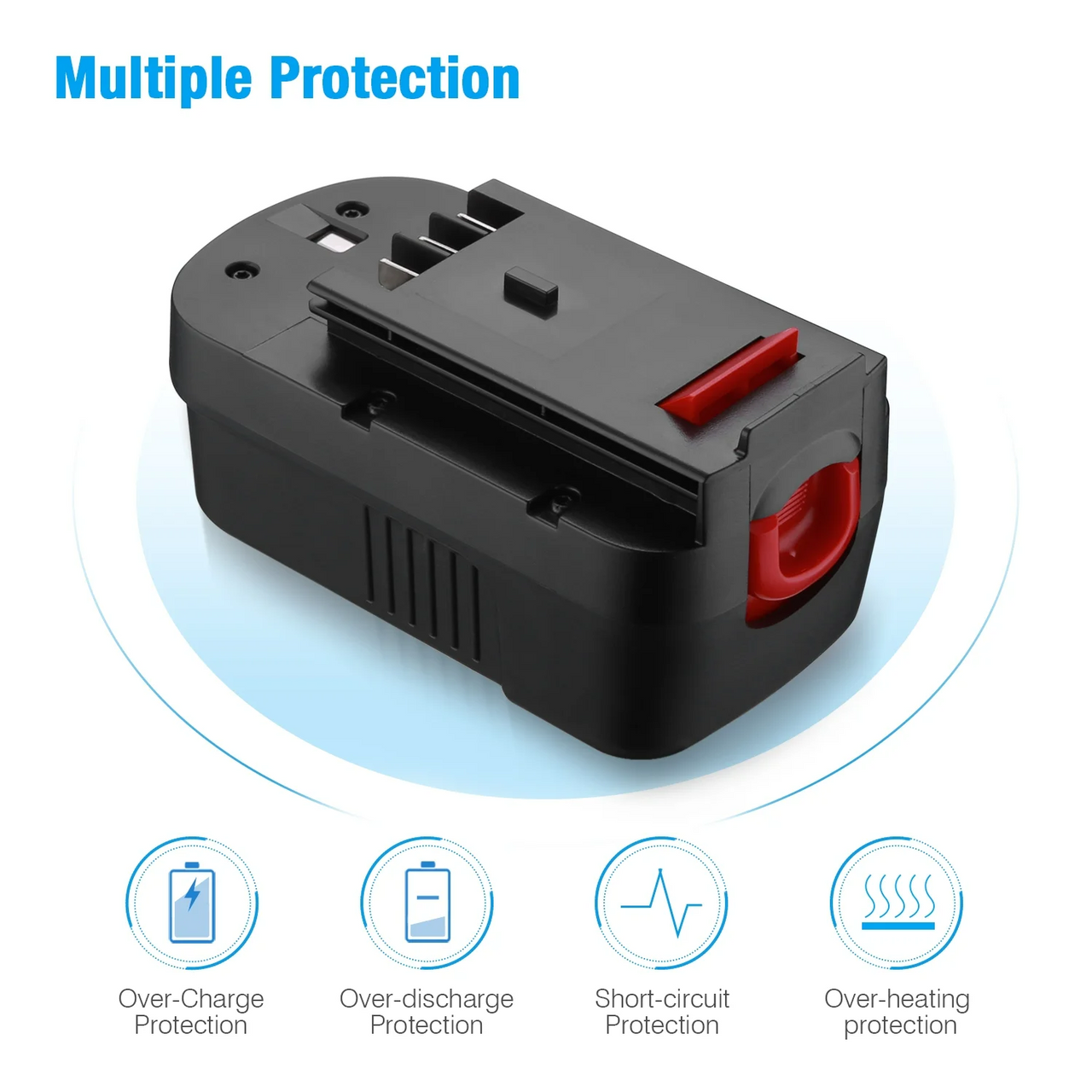 Black & Decker FIRESTORM 18V A1718 HPB18 Replacement Battery