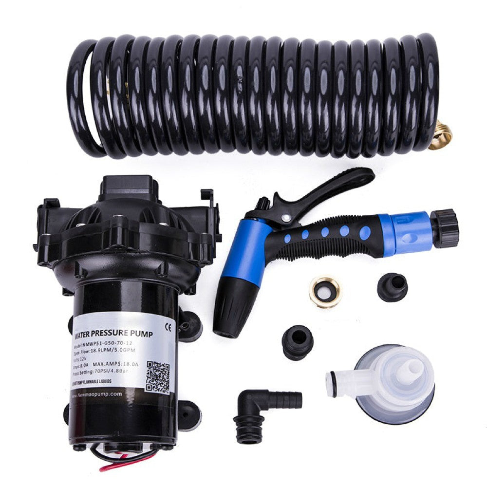 Marine washdown pump kit 12V diaphragm pump