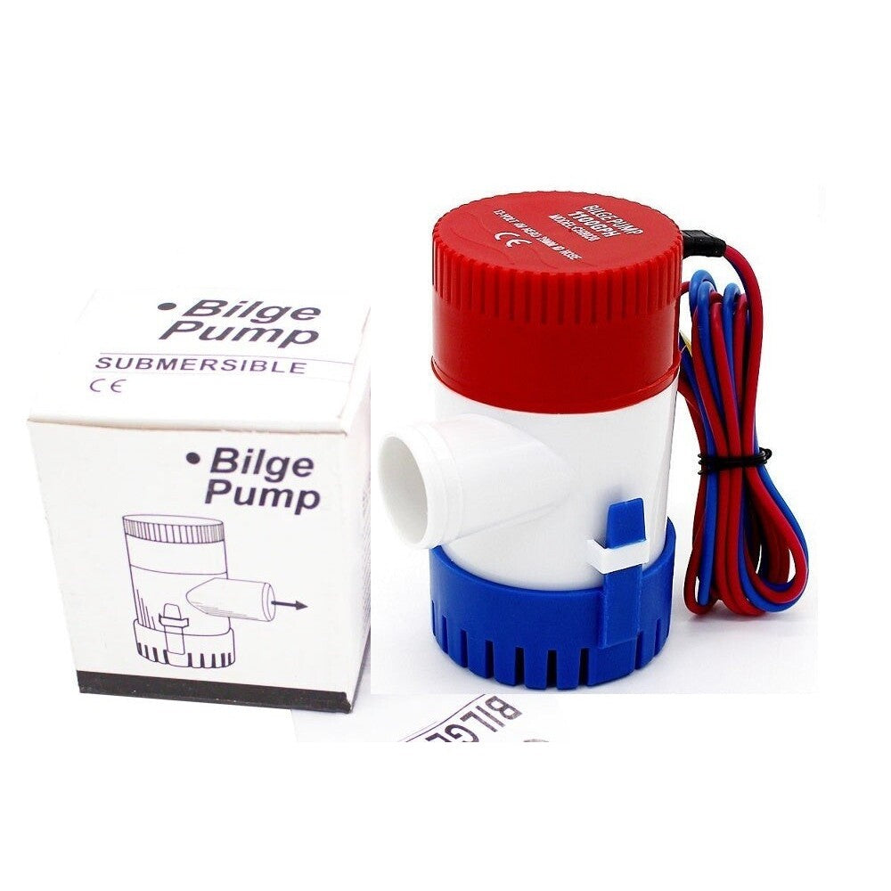 Bilge pump with rustproof corrosion resistant finish