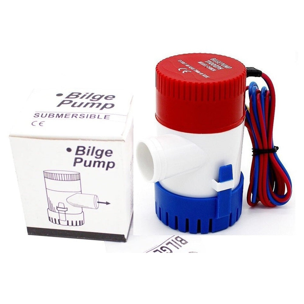 Bilge pump compact and heavy duty design